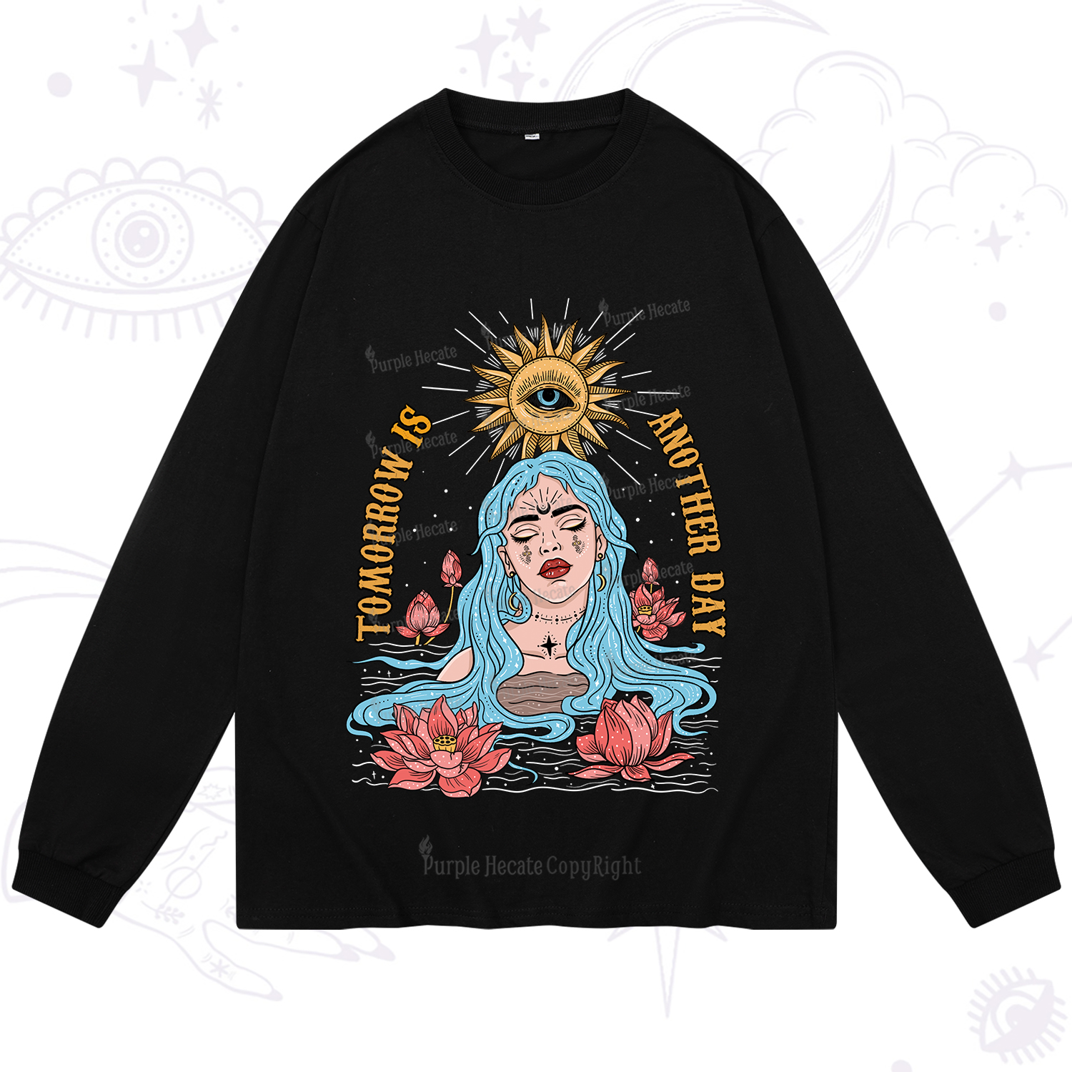Purplehecate Tomorrow Is Another Day Long Sleeve T-Shirt