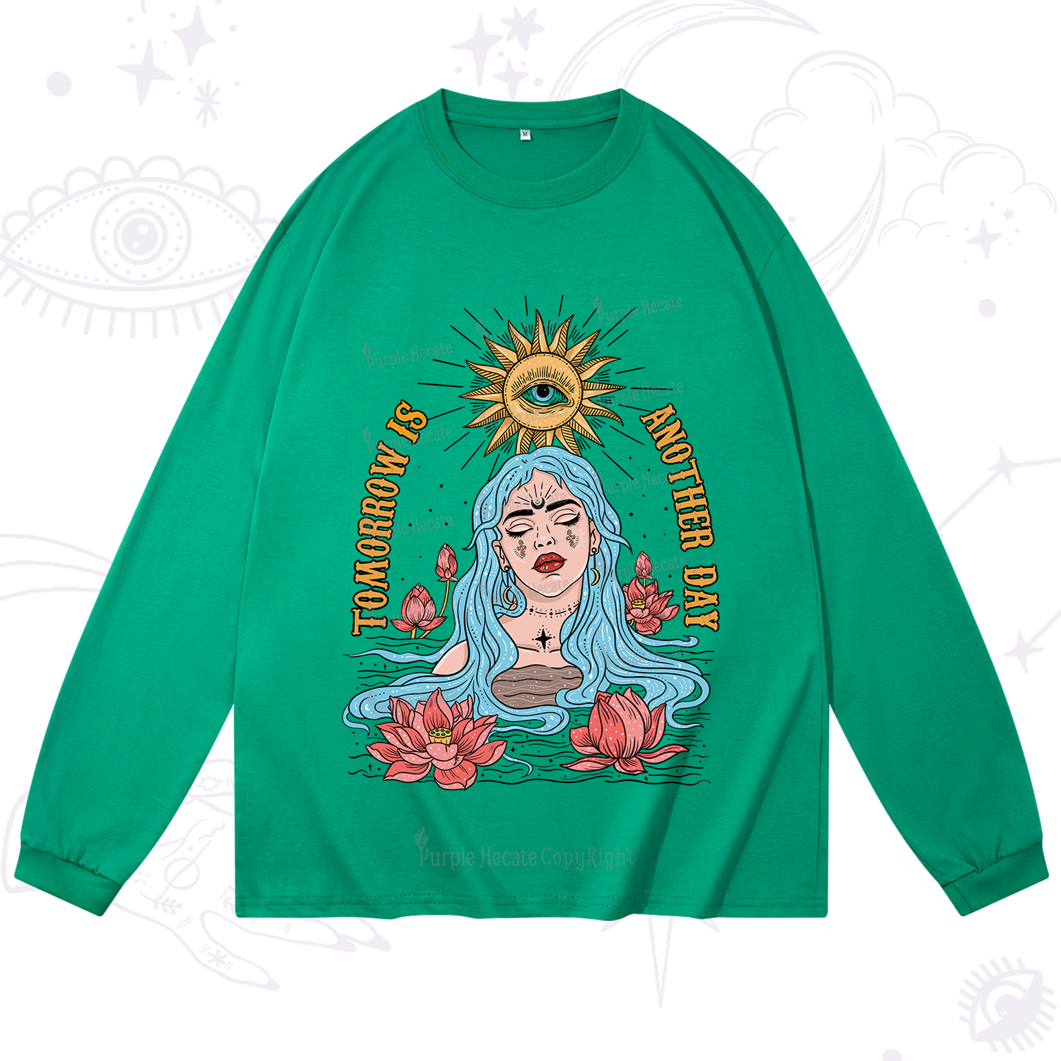 Purplehecate Tomorrow Is Another Day Long Sleeve T-Shirt