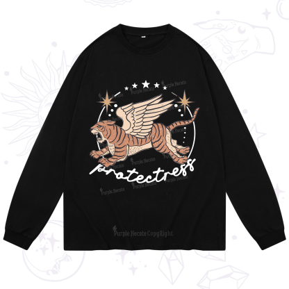 Purplehecate Protectress Long Sleeve T-Shirt