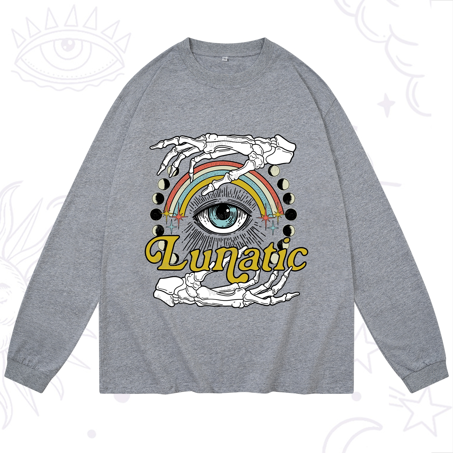 Purplehecate Lunatic Long Sleeve T-Shirt