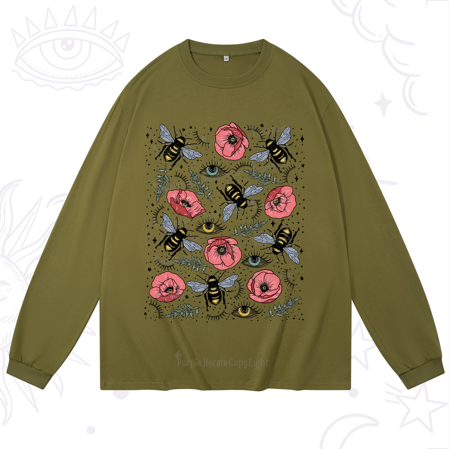 Purplehecate The Bee's Knees Long Sleeve T-Shirt