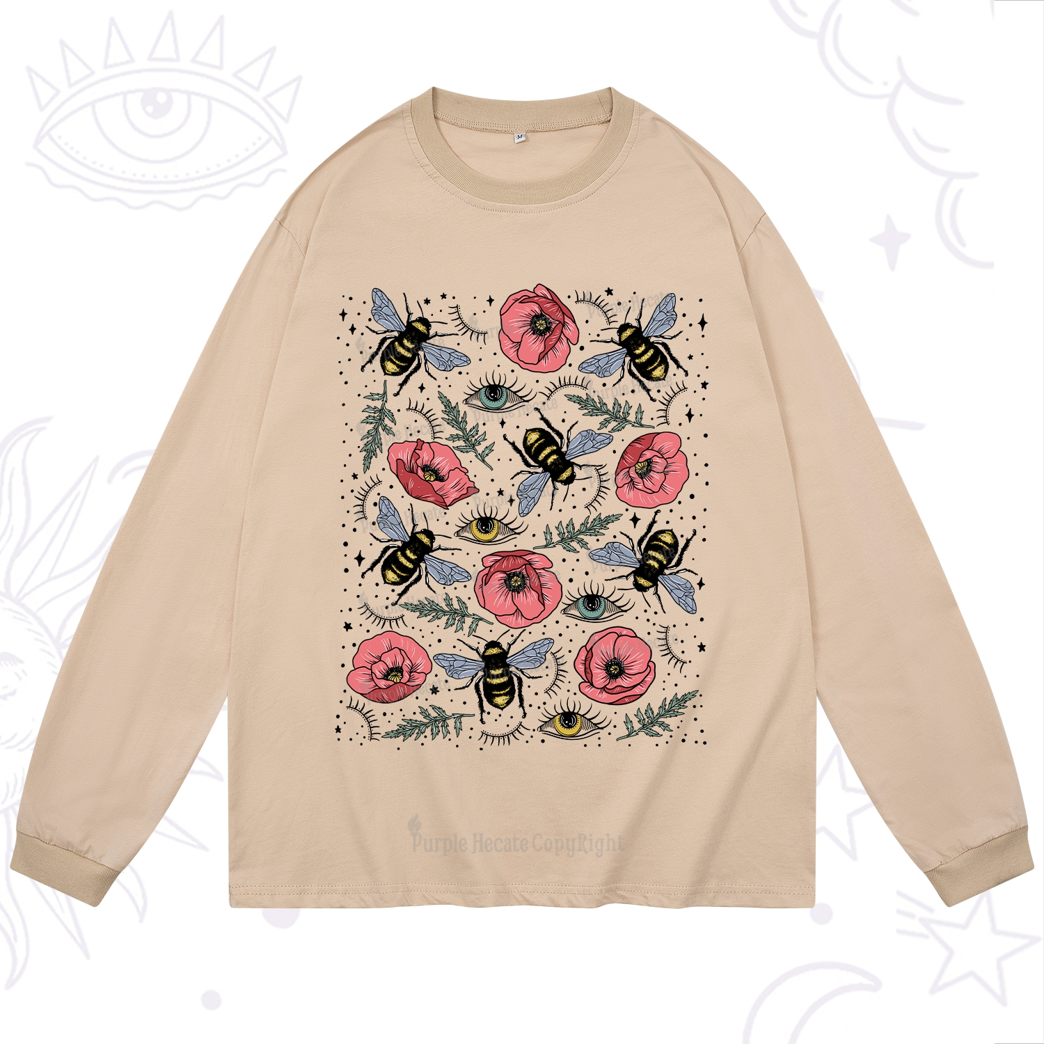 Purplehecate The Bee's Knees Long Sleeve T-Shirt