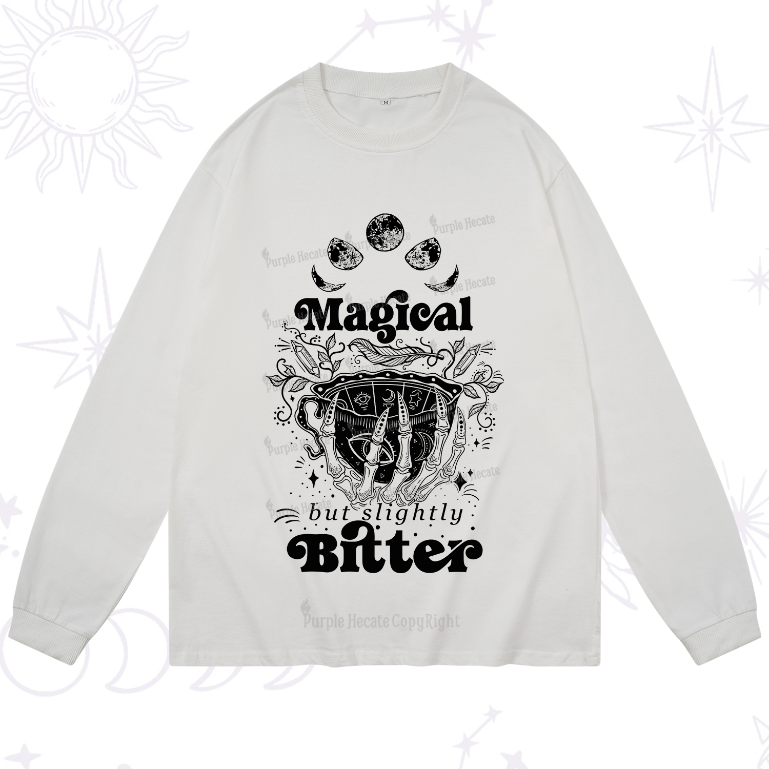 Purplehecate Magical But Slightly Bitter Long Sleeve T-Shirt