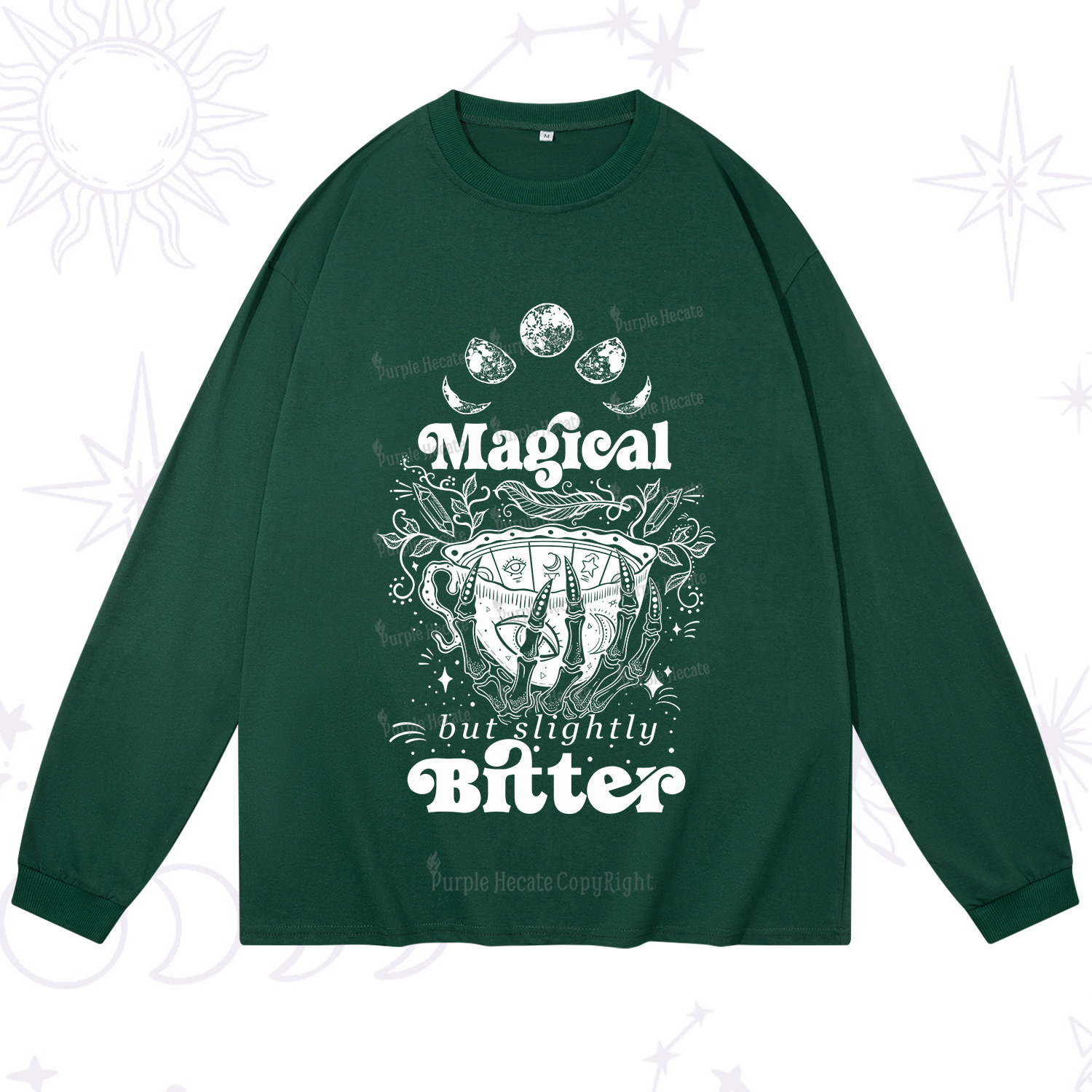 Purplehecate Magical But Slightly Bitter Long Sleeve T-Shirt