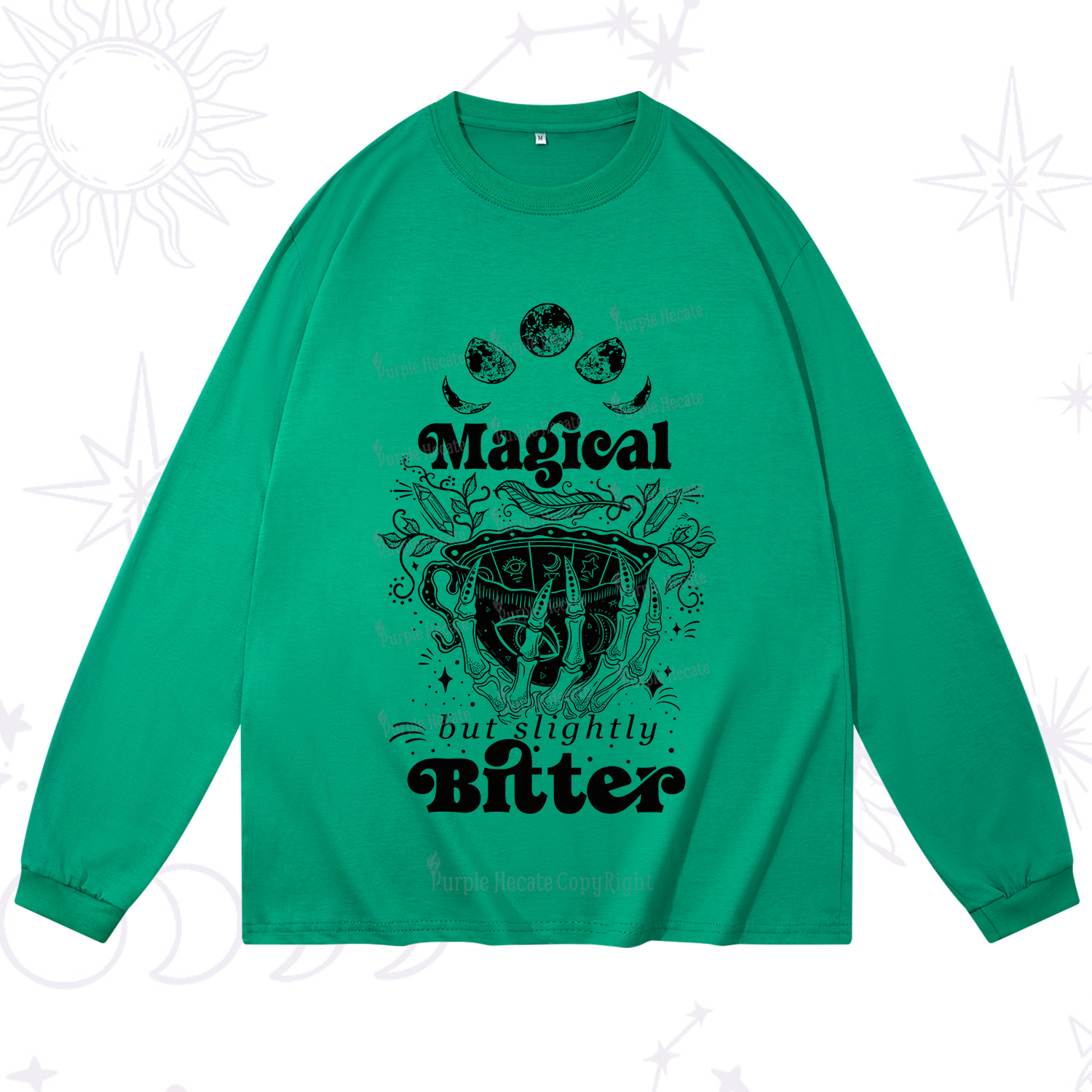 Purplehecate Magical But Slightly Bitter Long Sleeve T-Shirt