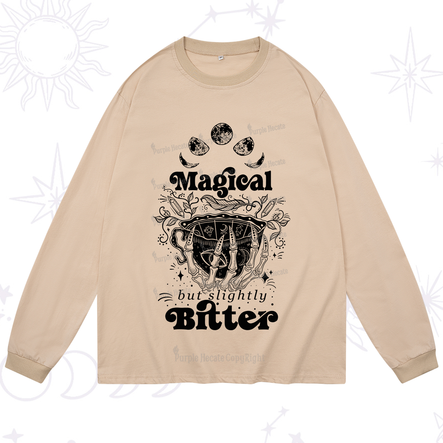 Purplehecate Magical But Slightly Bitter Long Sleeve T-Shirt