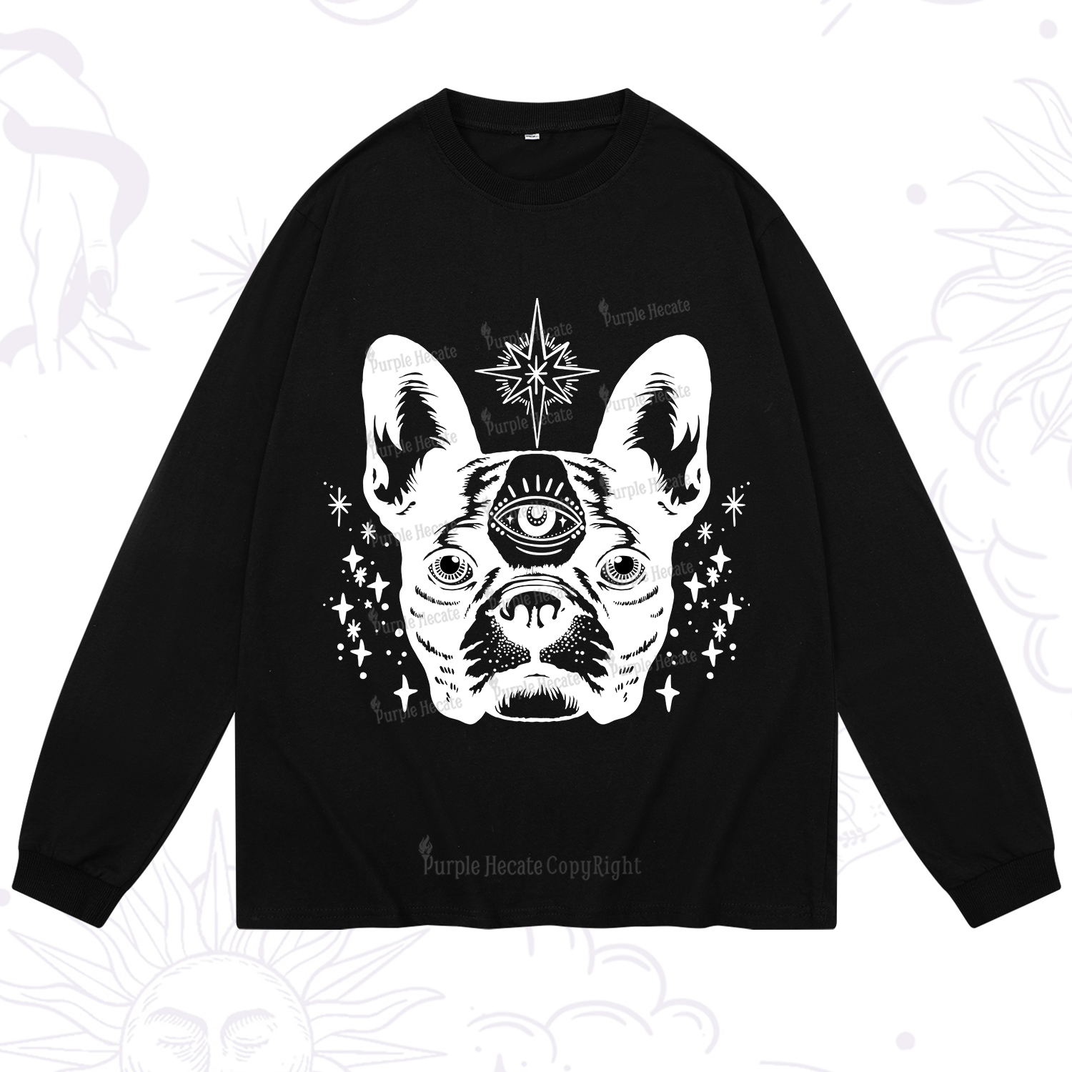 Purplehecate Like A Boss Long Sleeve T-Shirt