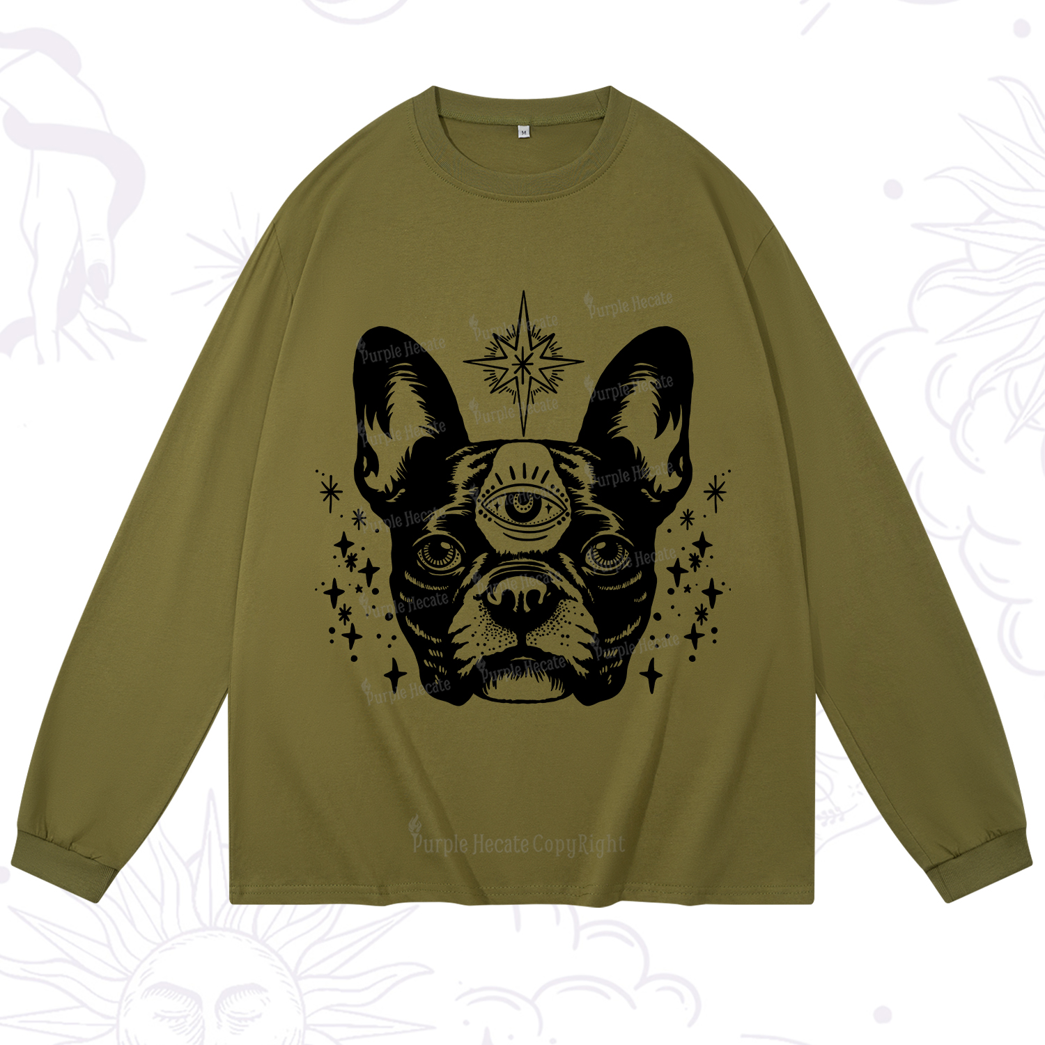 Purplehecate Like A Boss Long Sleeve T-Shirt