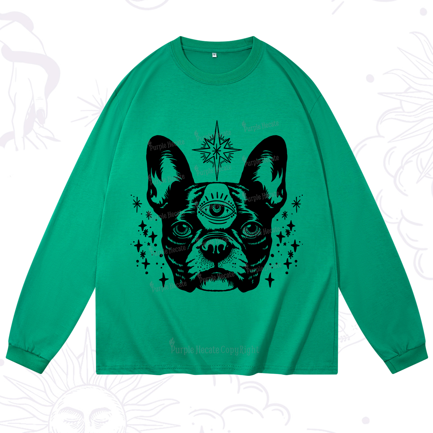 Purplehecate Like A Boss Long Sleeve T-Shirt