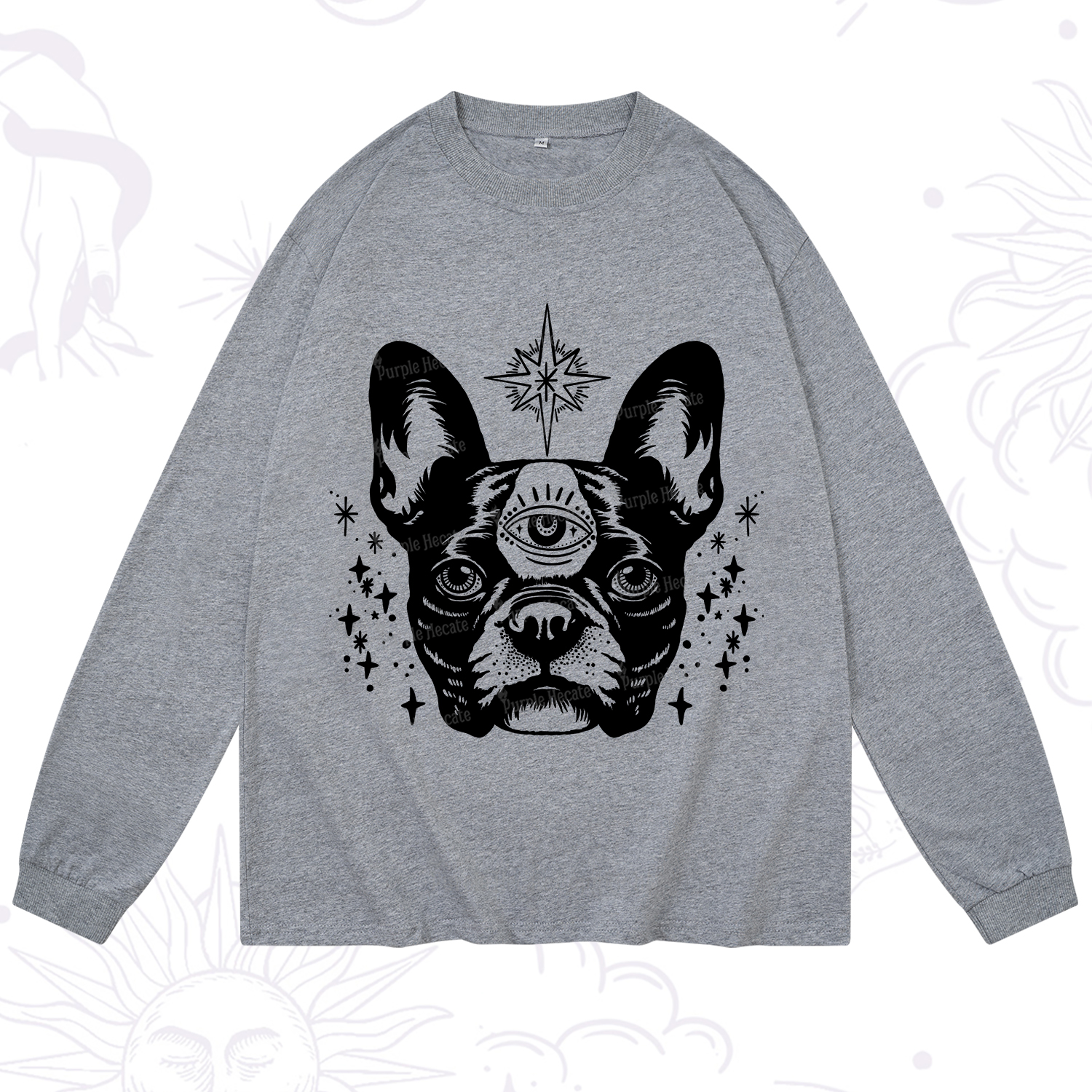 Purplehecate Like A Boss Long Sleeve T-Shirt