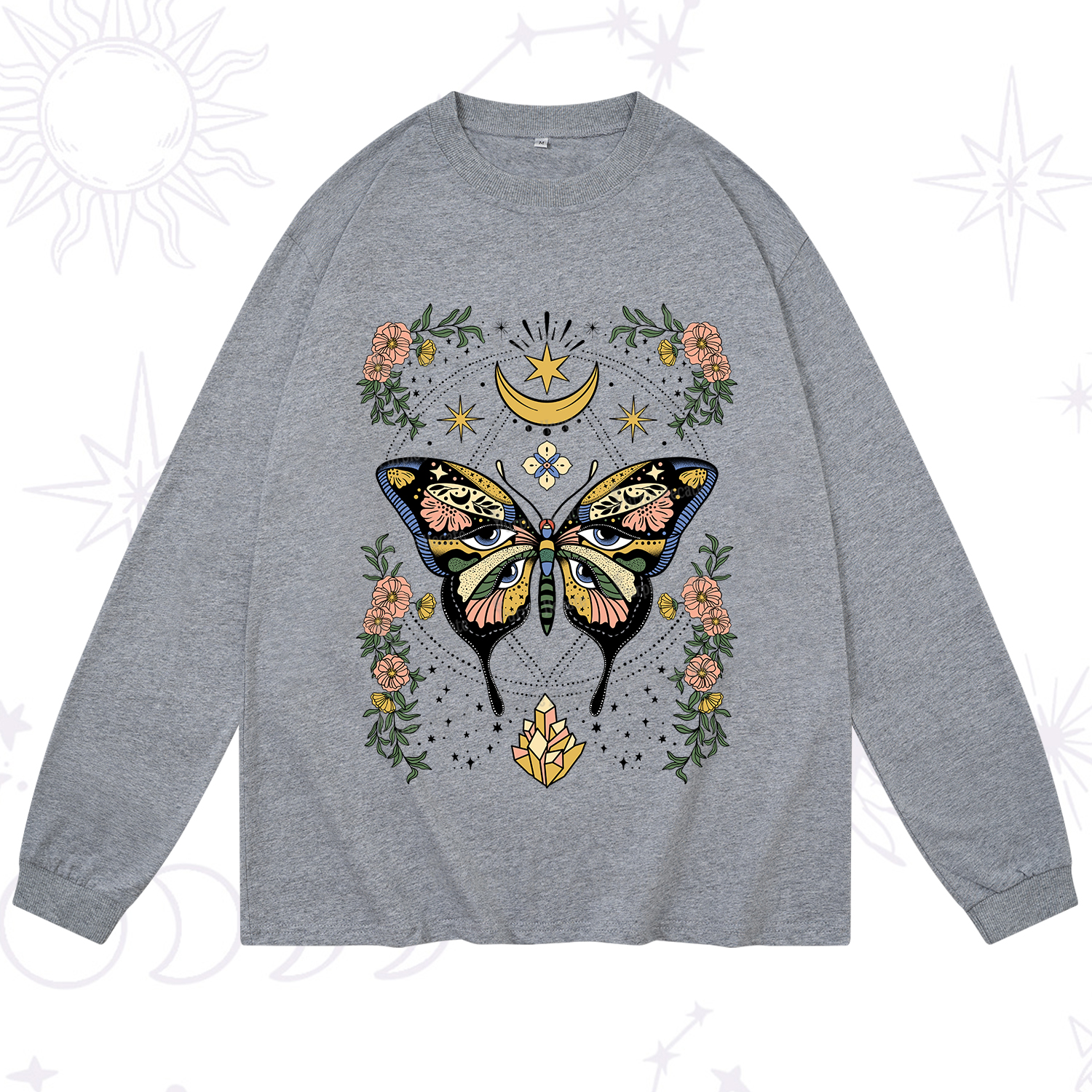 Purplehecate I Am Opening Long Sleeve T-Shirt