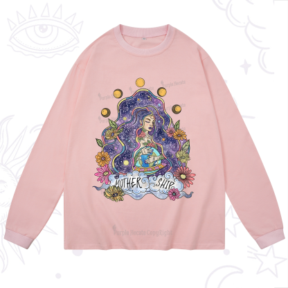 Purplehecate Mother Ship Long Sleeve T-Shirt