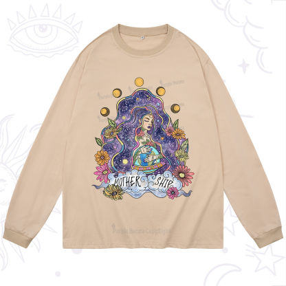 Purplehecate Mother Ship Long Sleeve T-Shirt