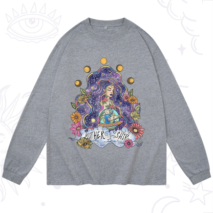 Purplehecate Mother Ship Long Sleeve T-Shirt