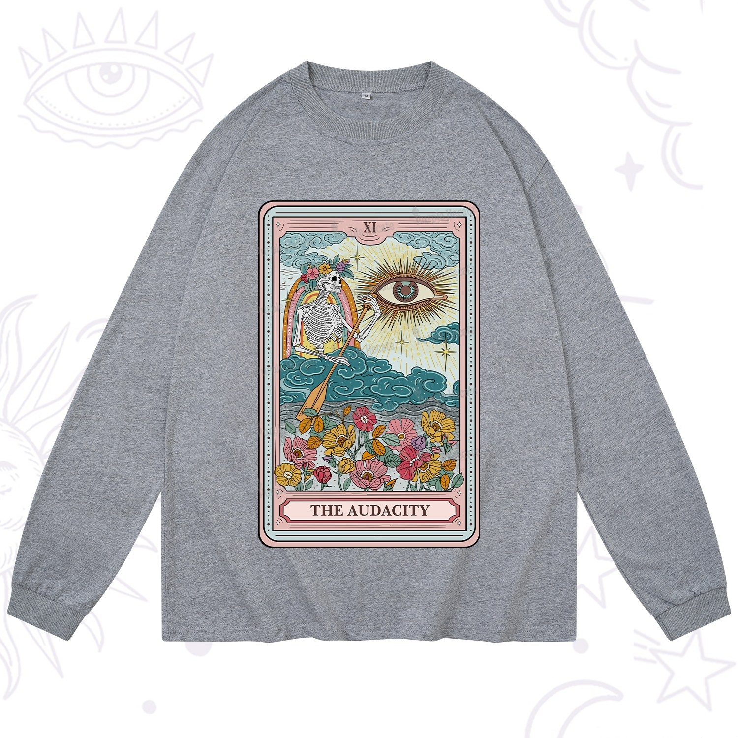 Purplehecate The Audacity Tarot Long Sleeve T-Shirt
