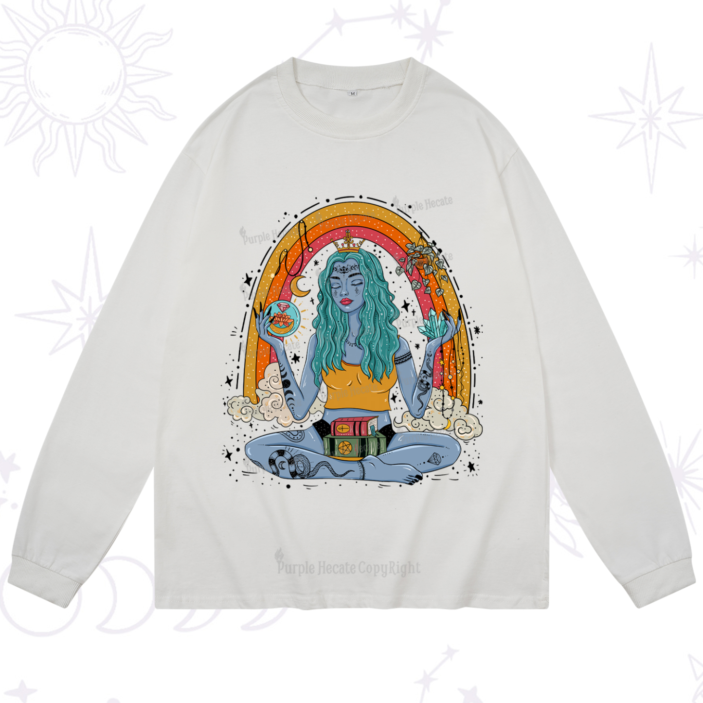 Purplehecate I'm The Queen Of All My Dreams Long Sleeve T-Shirt