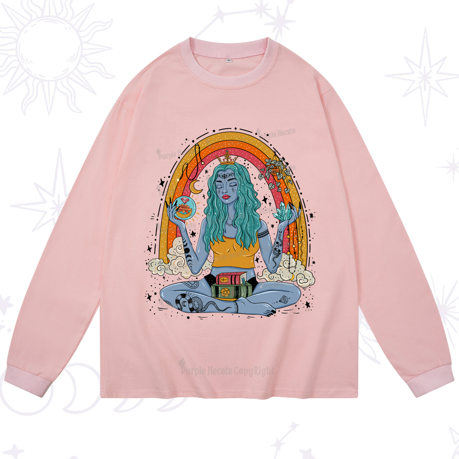 Purplehecate I'm The Queen Of All My Dreams Long Sleeve T-Shirt