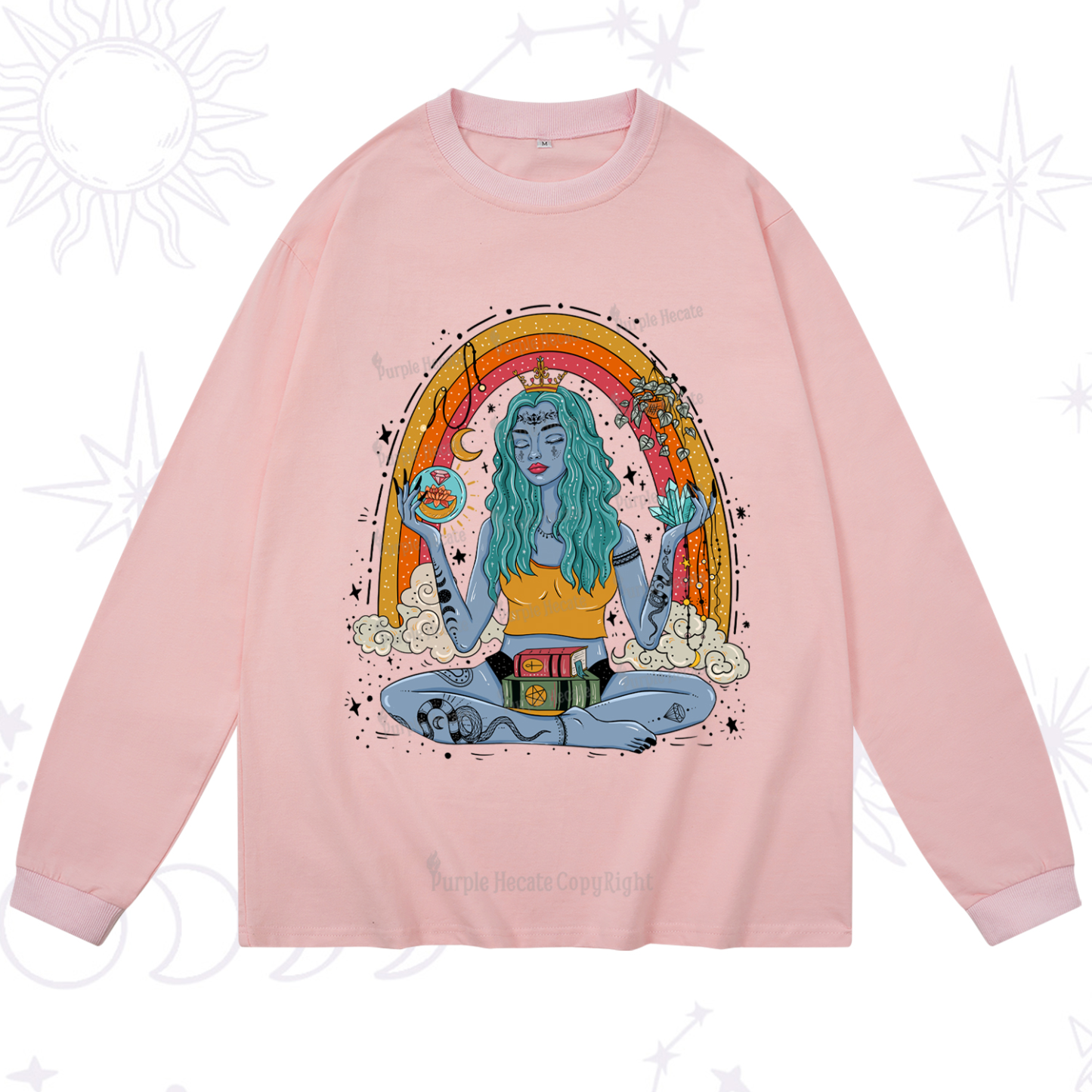 Purplehecate I'm The Queen Of All My Dreams Long Sleeve T-Shirt