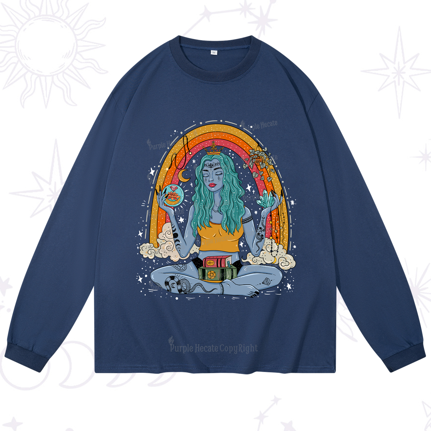 Purplehecate I'm The Queen Of All My Dreams Long Sleeve T-Shirt