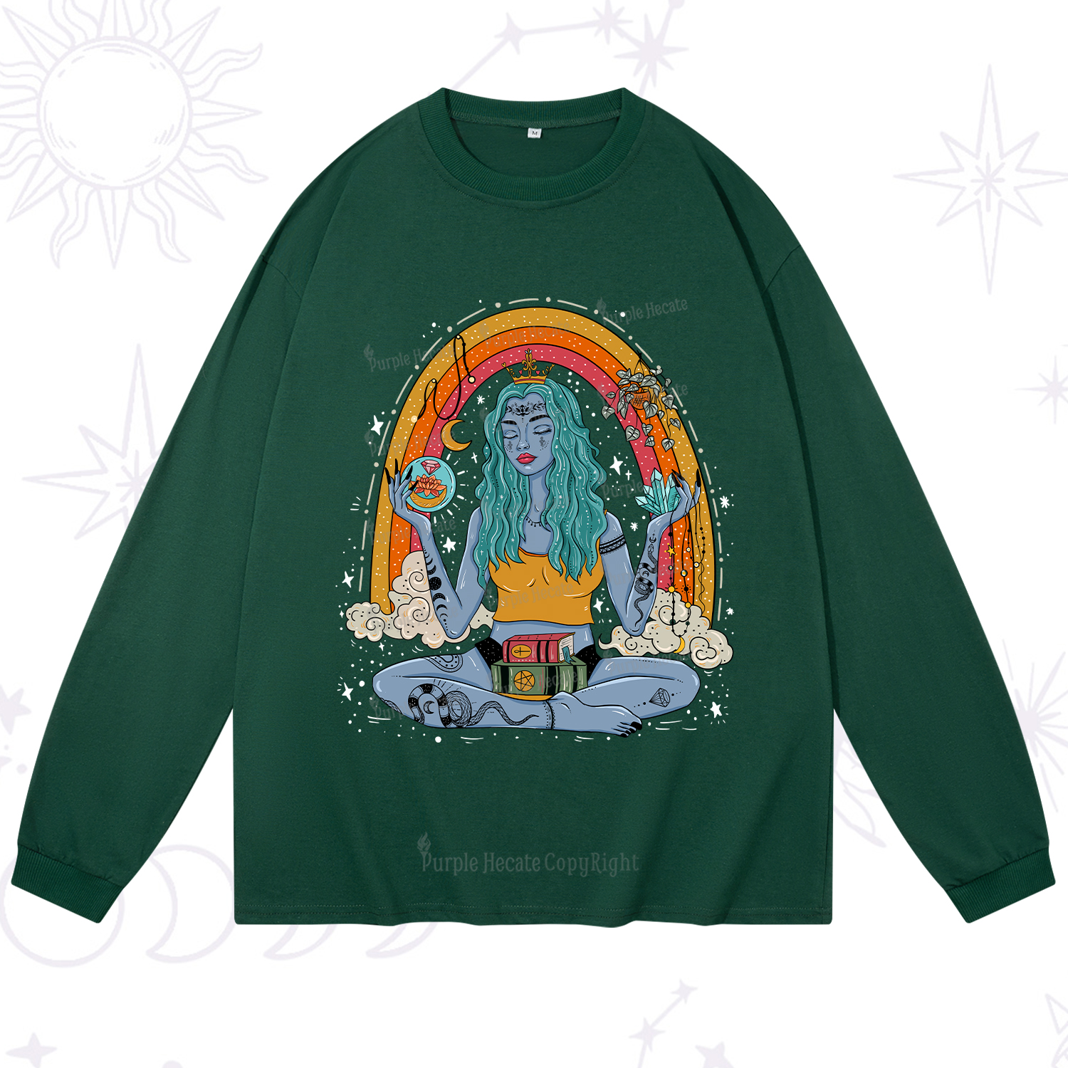 Purplehecate I'm The Queen Of All My Dreams Long Sleeve T-Shirt