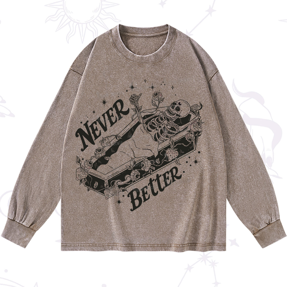 Purplehecate Never Better Washed Long Sleeve Shirt