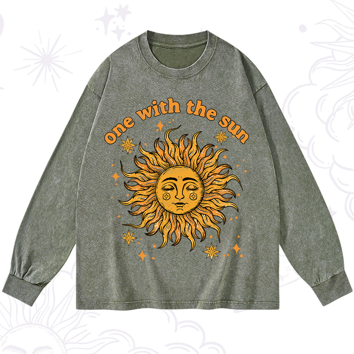 Purplehecate One With The Sun Washed Long Sleeve Shirt
