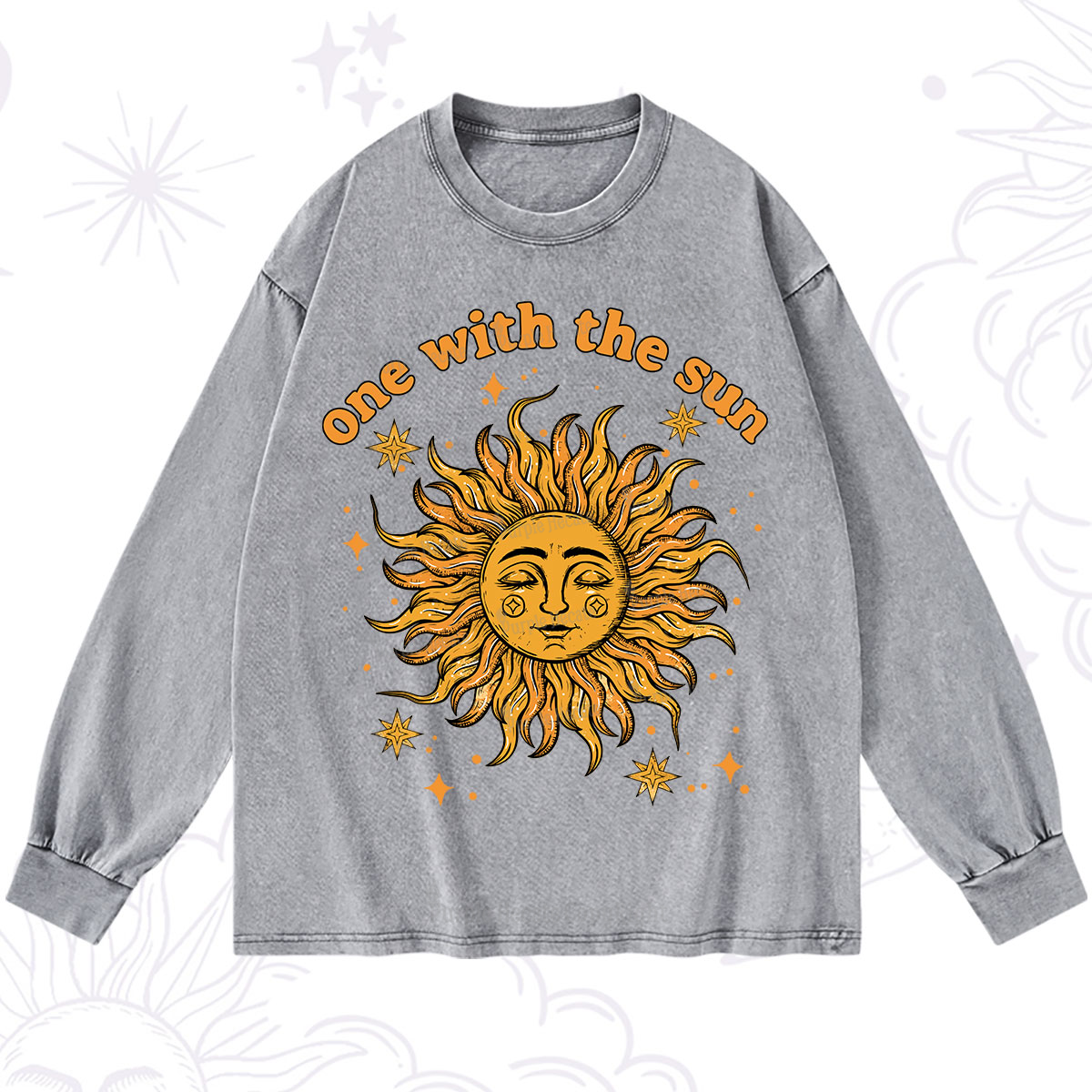Purplehecate One With The Sun Washed Long Sleeve Shirt