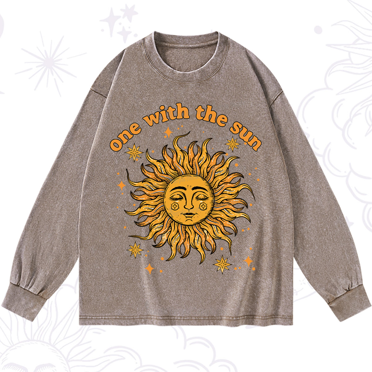 Purplehecate One With The Sun Washed Long Sleeve Shirt