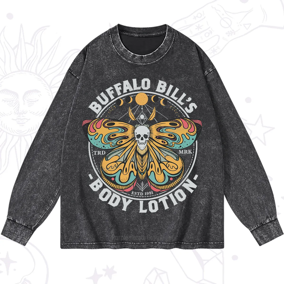 Purplehecate Buffalo Bill Washed Long Sleeve Shirt