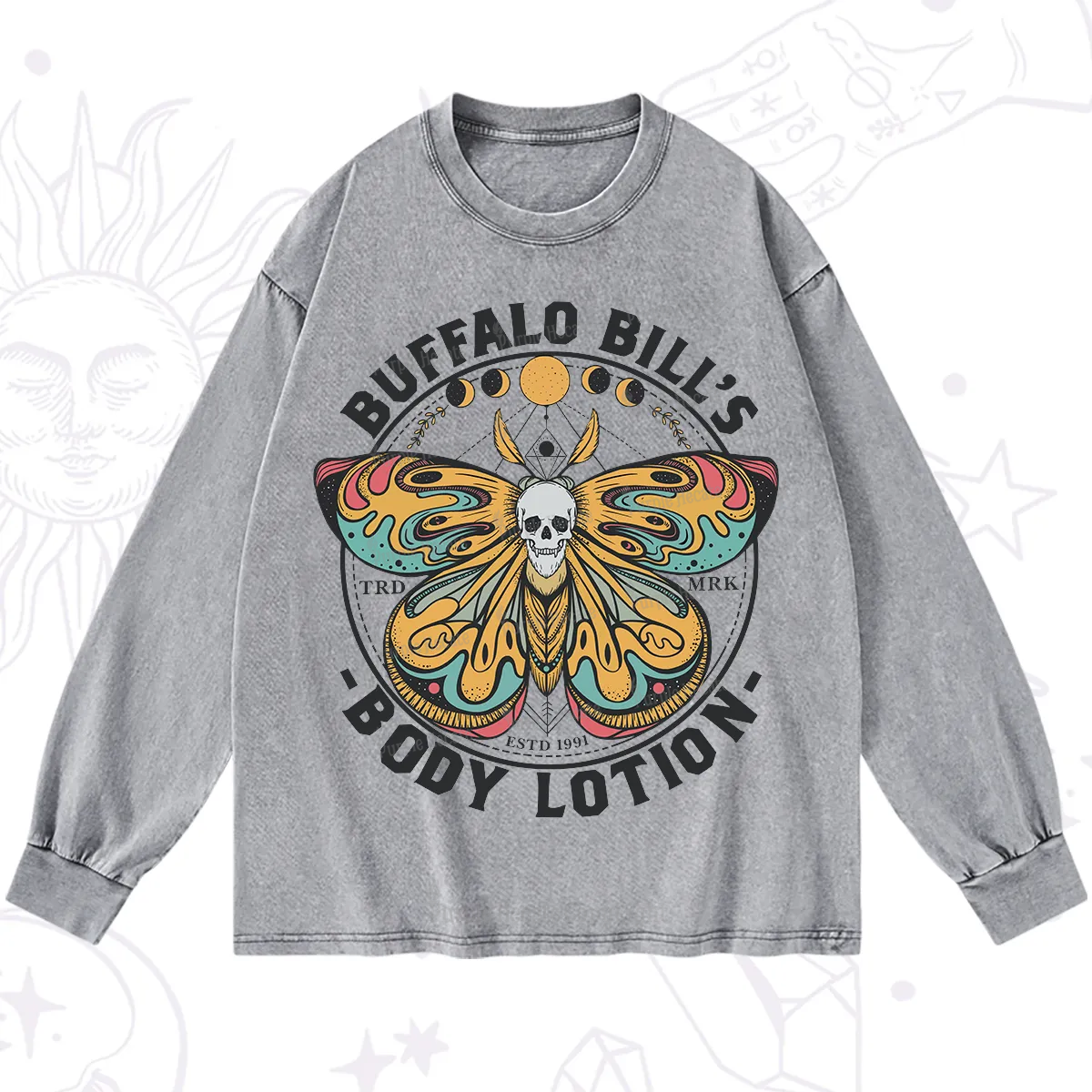 Purplehecate Buffalo Bill Washed Long Sleeve Shirt