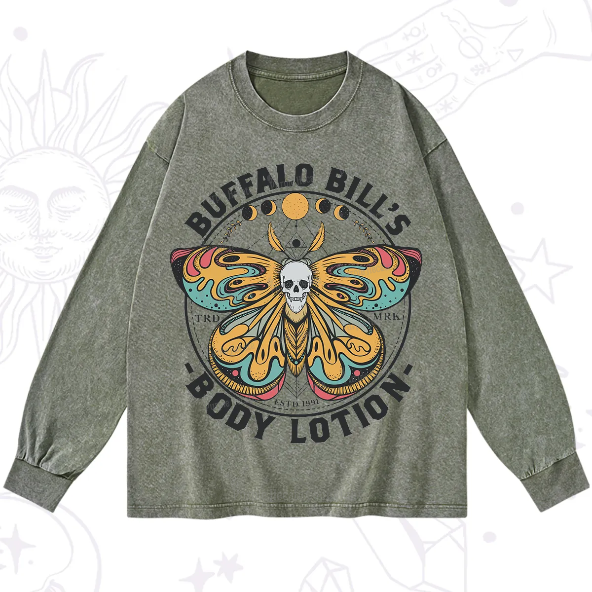Purplehecate Buffalo Bill Washed Long Sleeve Shirt