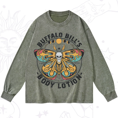Purplehecate Buffalo Bill Washed Long Sleeve Shirt