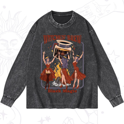 Purplehecate Witches' Brew Washed Long Sleeve Shirt