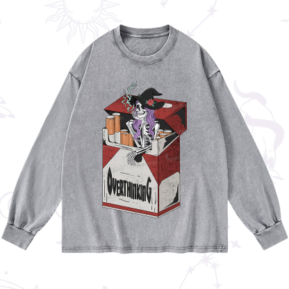 Purplehecate Overthinking Washed Long Sleeve Shirt