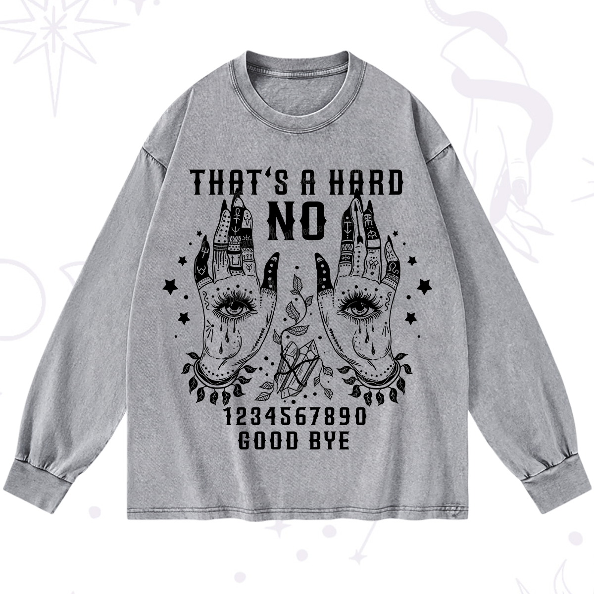 Purplehecate That's A Haro No Washed Long Sleeve Shirt