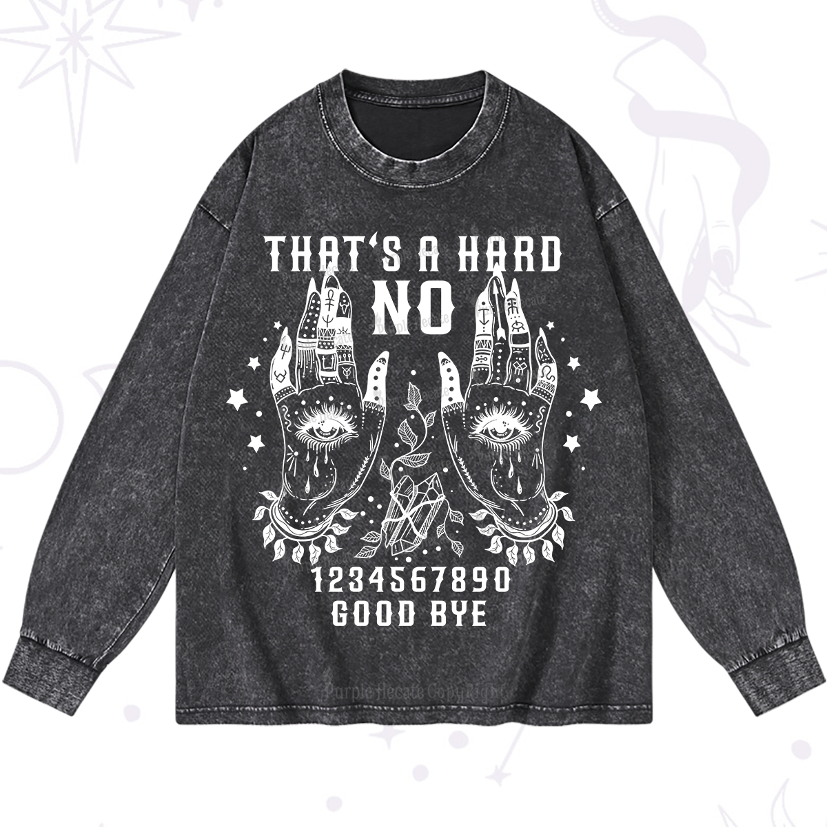 Purplehecate That's A Haro No Washed Long Sleeve Shirt