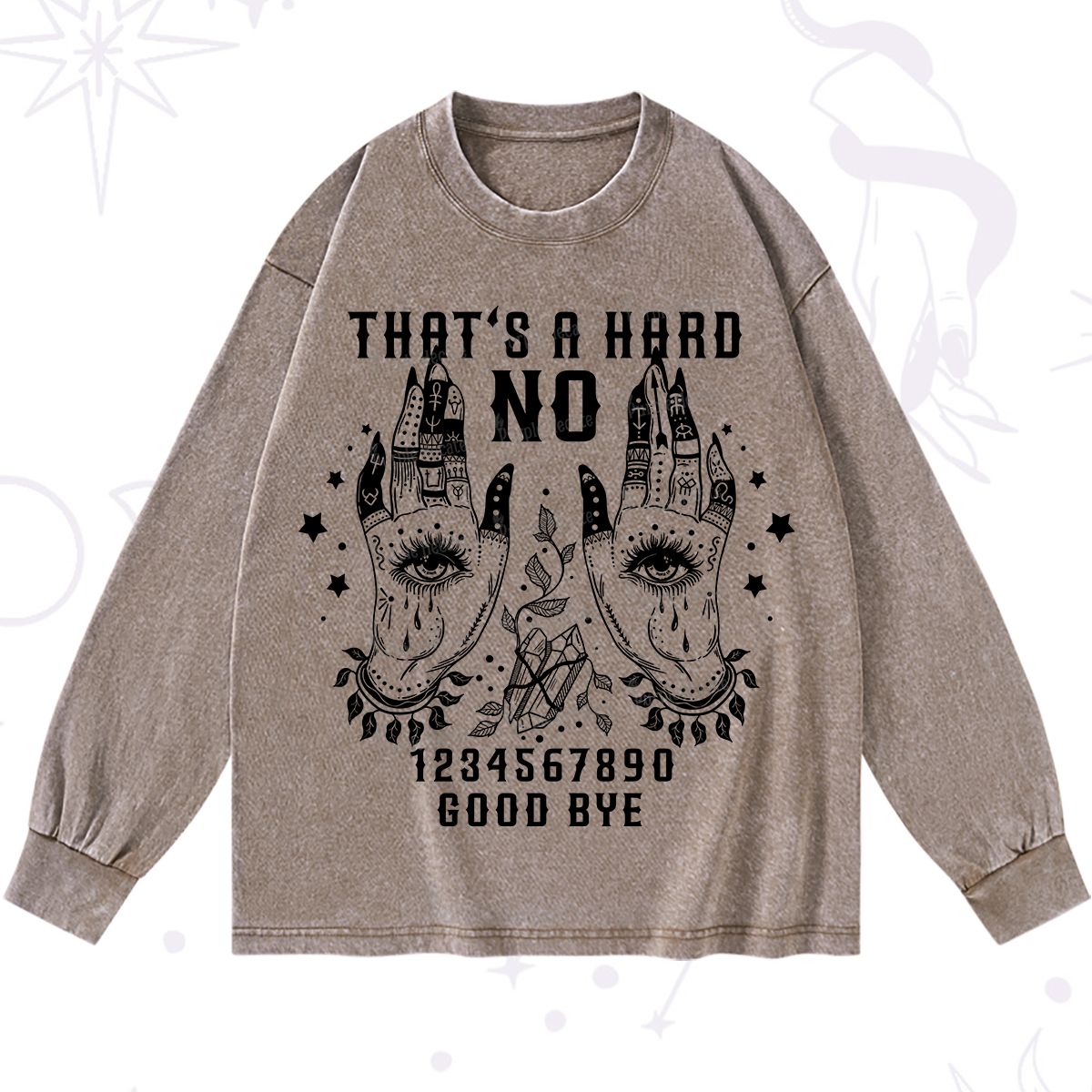 Purplehecate That's A Haro No Washed Long Sleeve Shirt