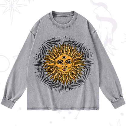 Purplehecate Sat Nam Washed Long Sleeve Shirt