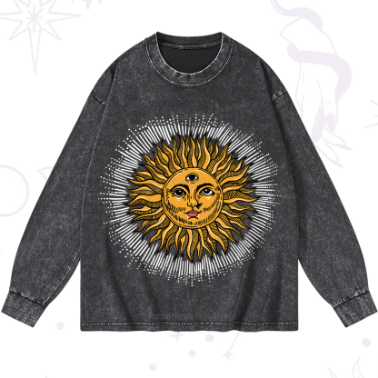 Purplehecate Sat Nam Washed Long Sleeve Shirt