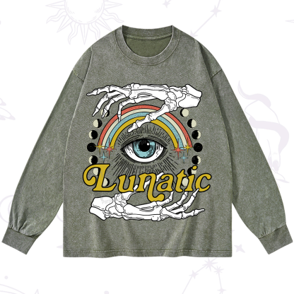 Purplehecate Lunatic Washed Long Sleeve Shirt