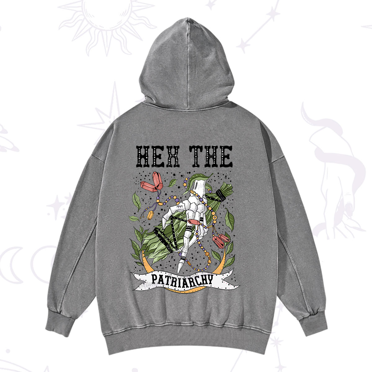 Purplehecate Heh The Patriarchy Washed Hoodie