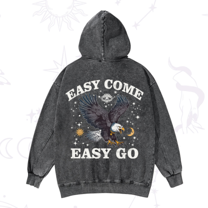 Purplehecate Easy Come Easy Go Washed Hoodie