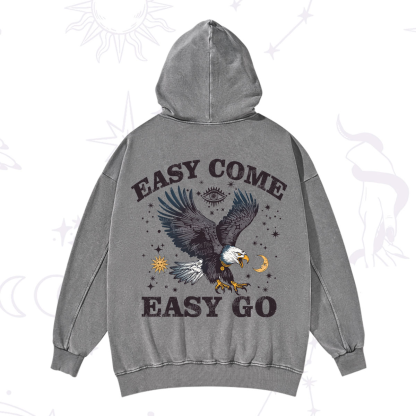 Purplehecate Easy Come Easy Go Washed Hoodie