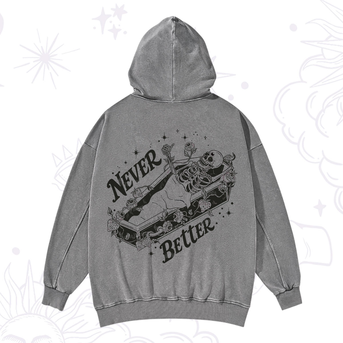 Purplehecate Never Better Washed Hoodie