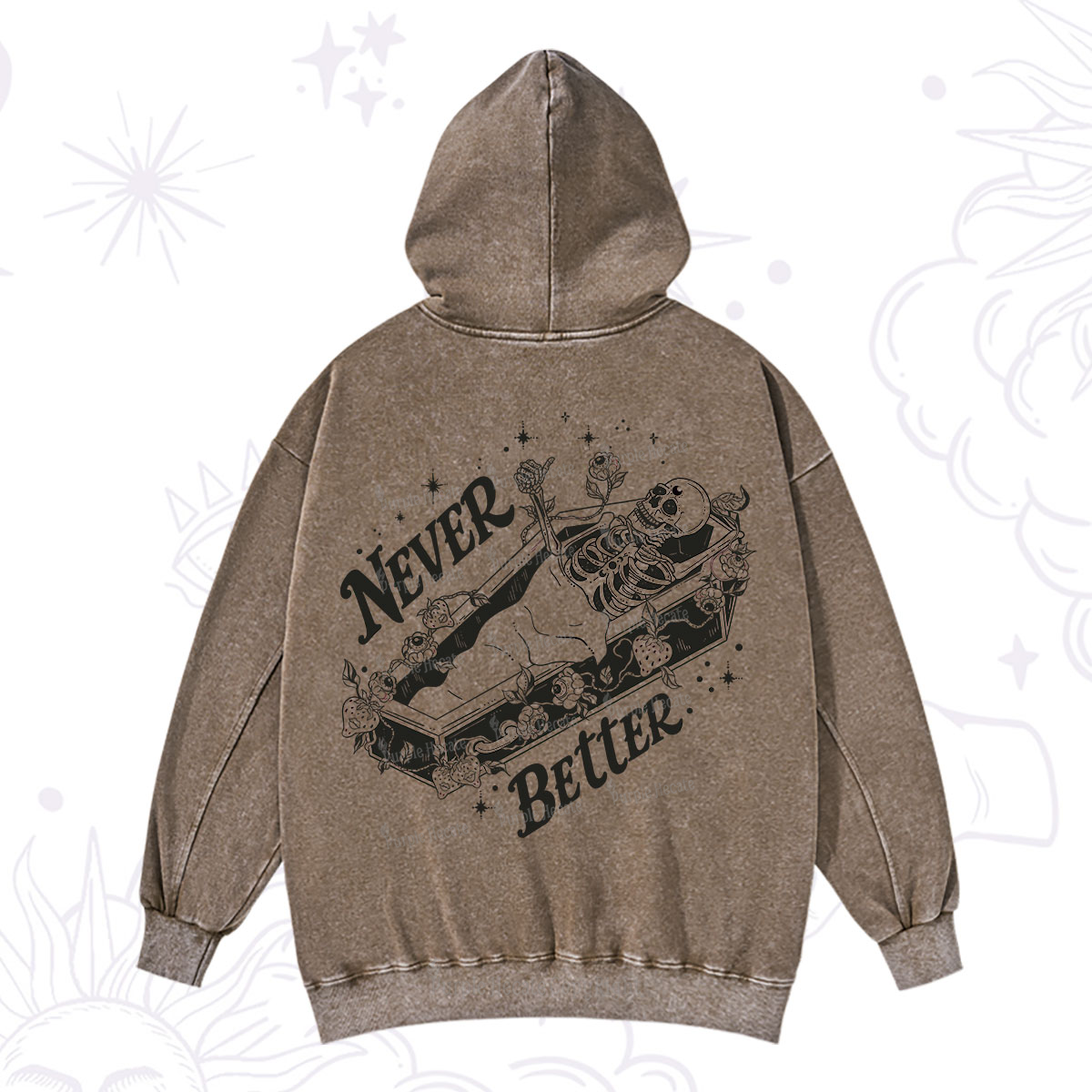 Purplehecate Never Better Washed Hoodie