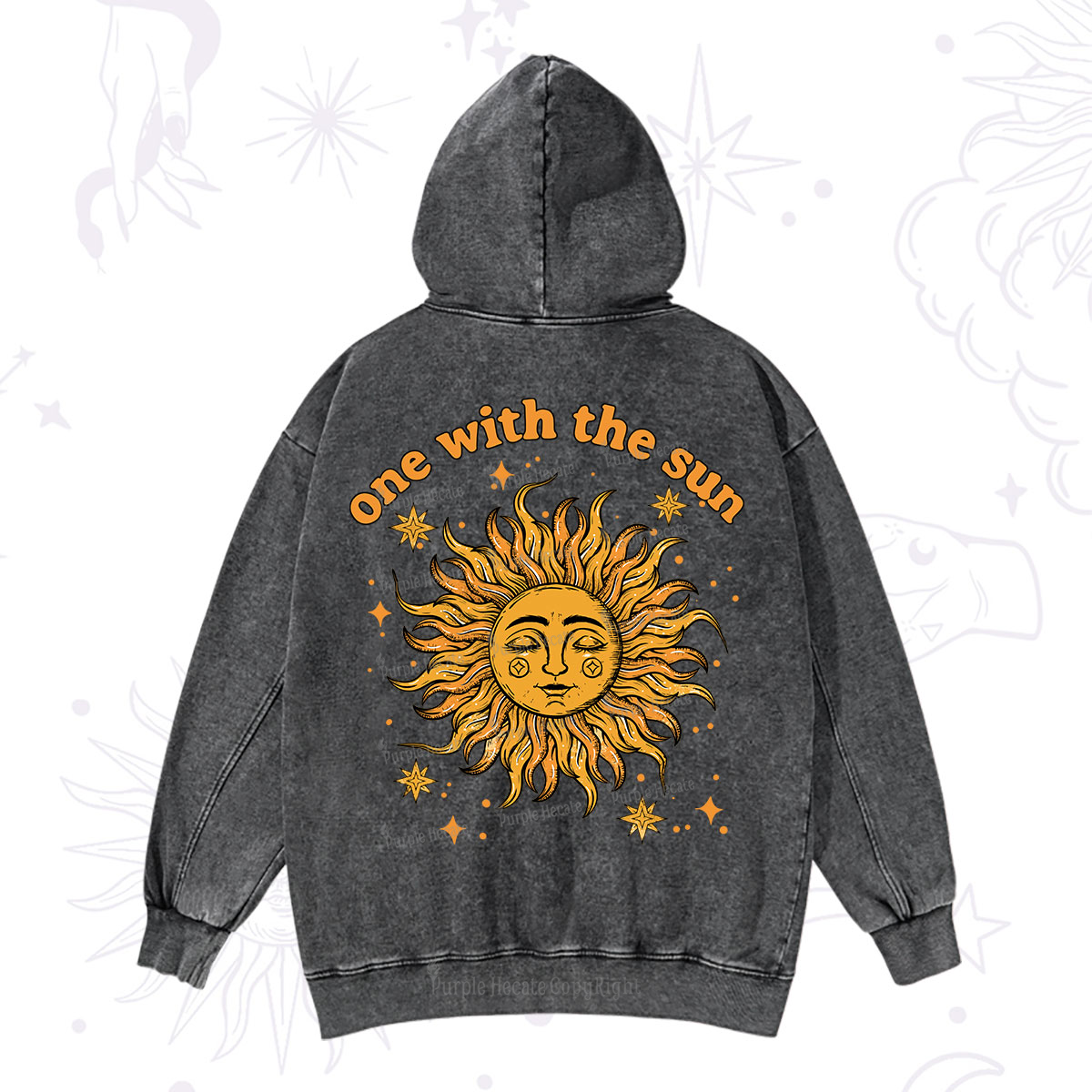Purplehecate One With The Sun Washed Hoodie