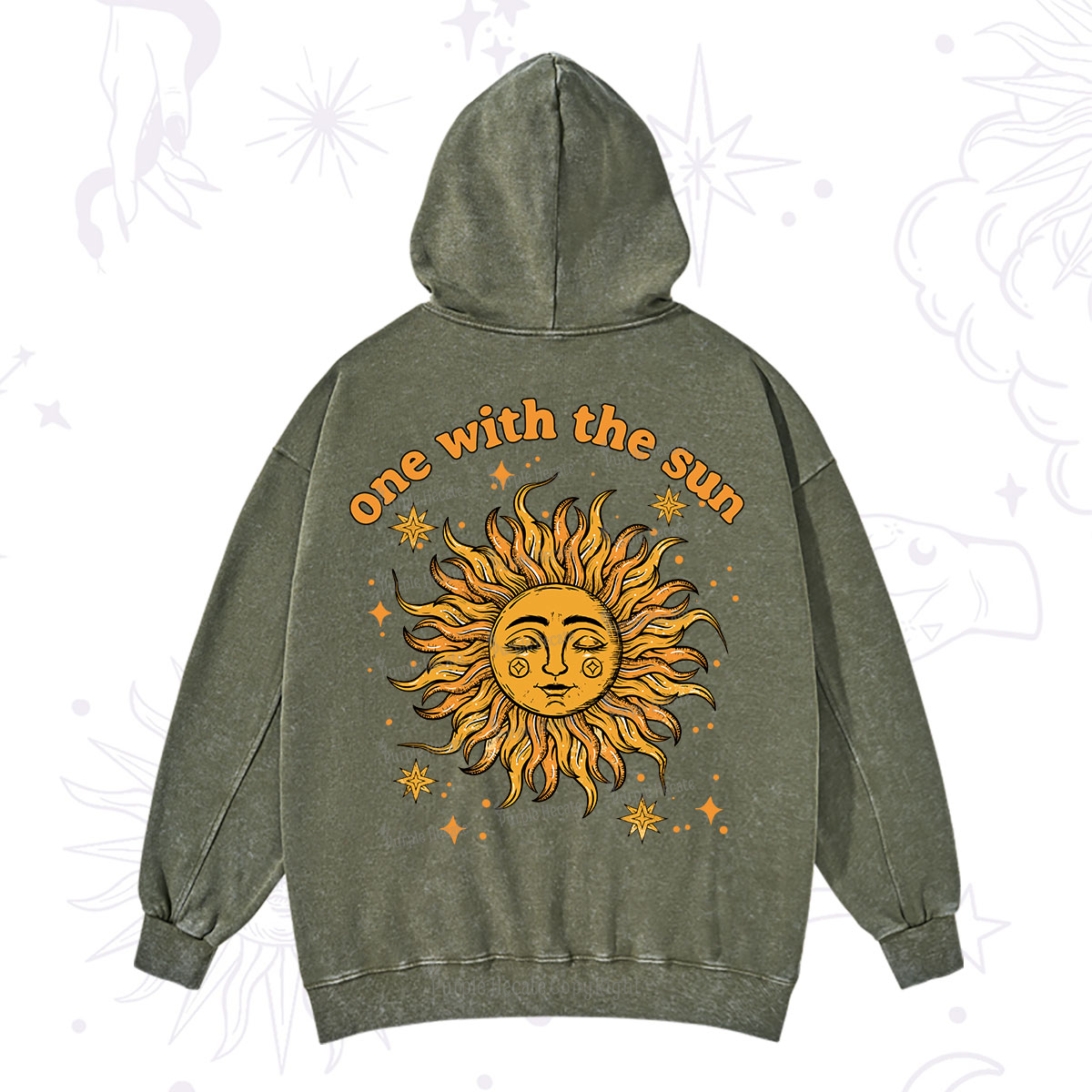 Purplehecate One With The Sun Washed Hoodie