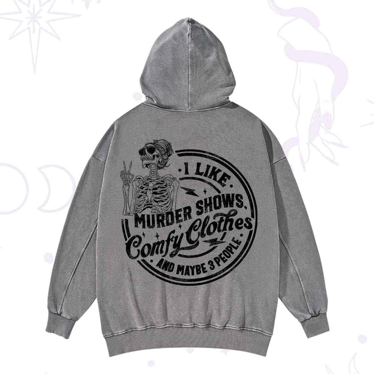 Purplehecate I Like Murder Shows Comfy Clothes And Maybe 3 People Washed Hoodie