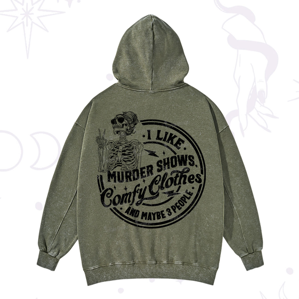 Purplehecate I Like Murder Shows Comfy Clothes And Maybe 3 People Washed Hoodie