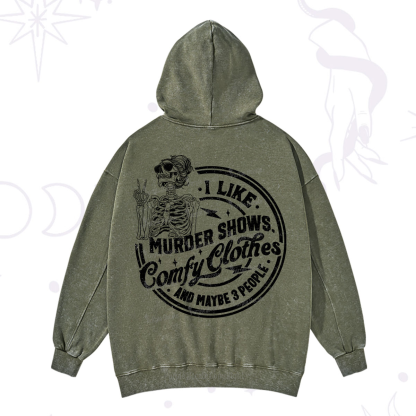 Purplehecate I Like Murder Shows Comfy Clothes And Maybe 3 People Washed Hoodie